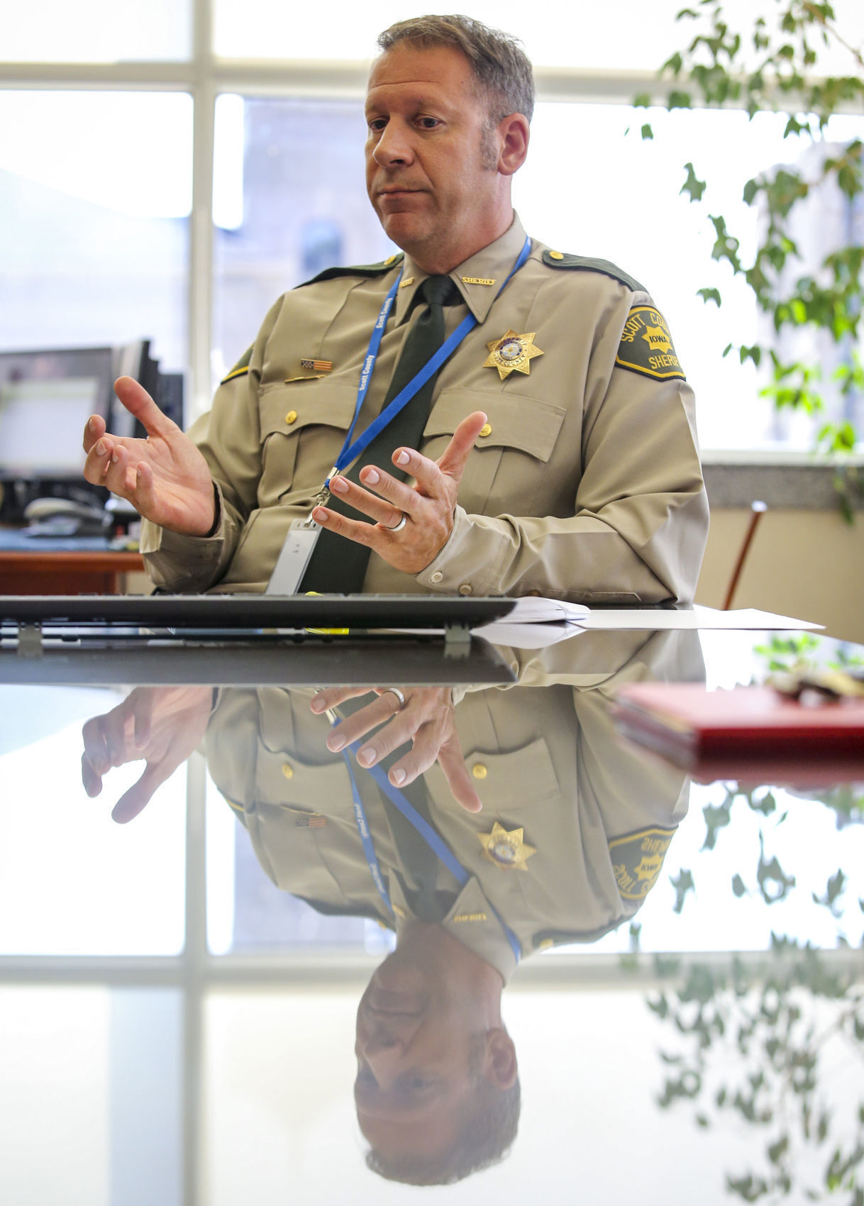 Scott County, Iowa, Sheriff Tim Lane